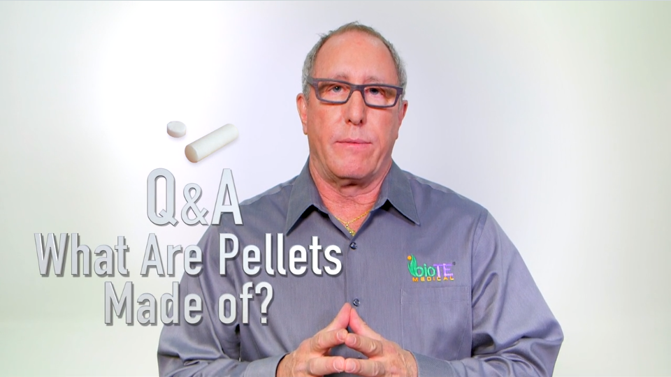 What are pellets made of?